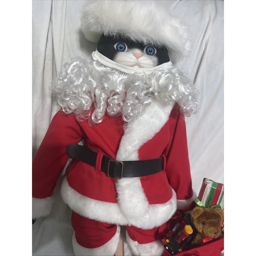 Betty Jane Carter Cat Doll By Bette Ball-Mr.Santa Claws-18